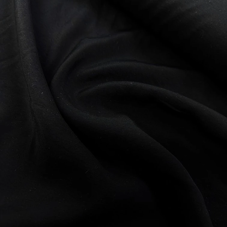 Black Aerobin Fabric - Siyah Ayrobin Kumaş